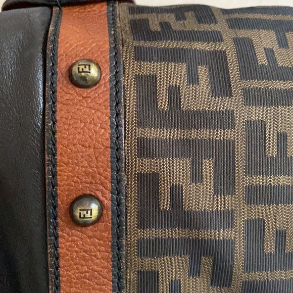 Fendi Bucket Bag Zucca Jacquard Leather - Picture 8 of 12